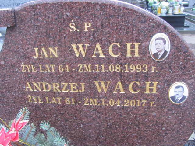 Andrzej Wach 1956 Boguszyce - Grobonet - Wyszukiwarka osób pochowanych