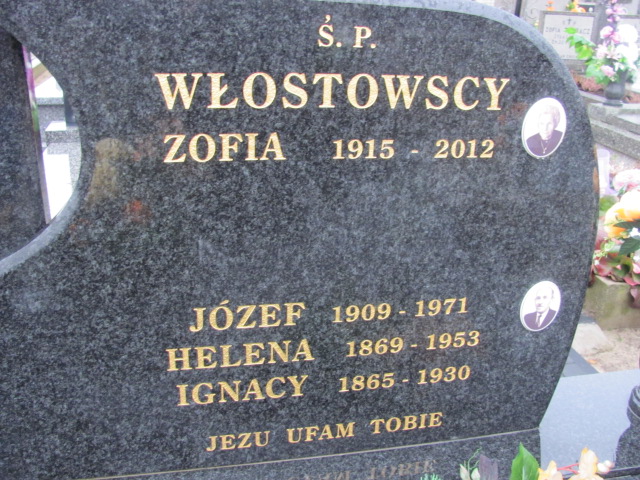 Grób Ignacy Włostowski