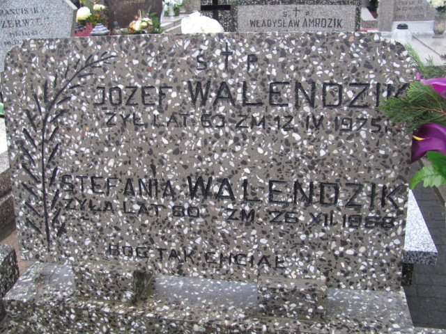 Stefania Walendzik 1908 Boguszyce - Grobonet - Wyszukiwarka osób pochowanych