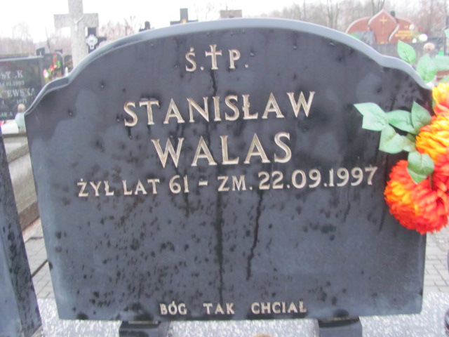 Grób Stanisław Walas