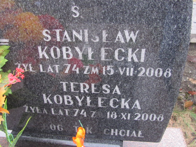 Stanisław Kobyłecki 1934 Boguszyce - Grobonet - Wyszukiwarka osób pochowanych