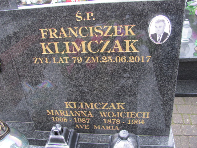 Franciszek Klimczak 1938 Boguszyce - Grobonet - Wyszukiwarka osób pochowanych