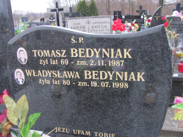 Władysława Bedyniak 1918 Boguszyce - Grobonet - Wyszukiwarka osób pochowanych