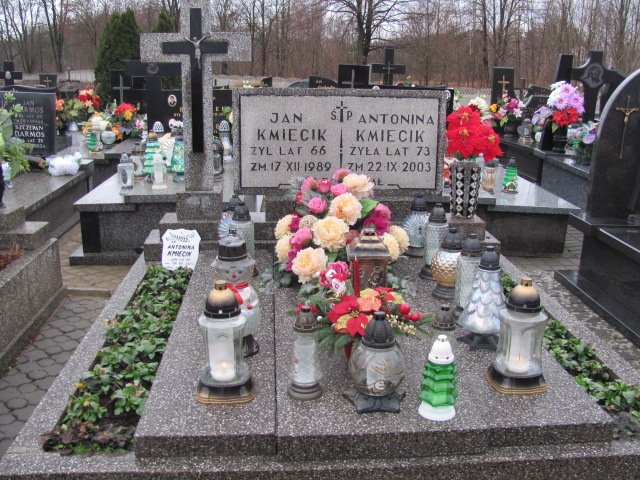 Grób Antonina Kmiecik