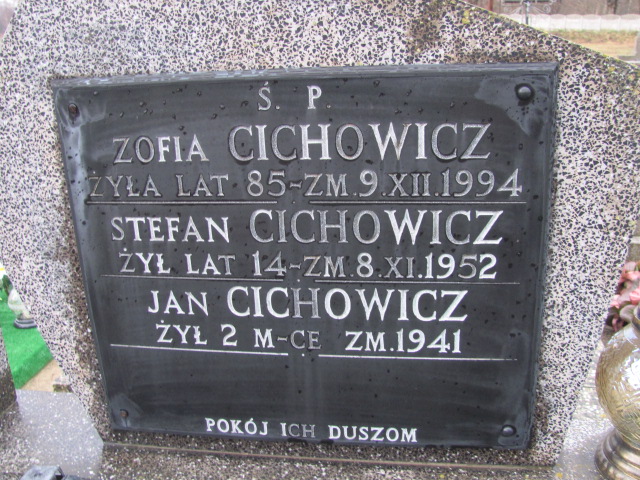 Stefan Cichowicz 1938 Boguszyce - Grobonet - Wyszukiwarka osób pochowanych